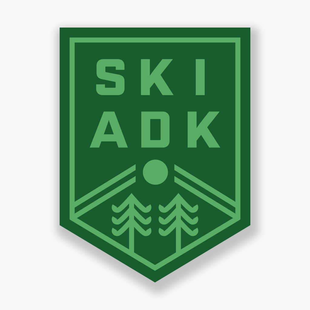 Sticker: SkiADK Series Tree Skiin' - Premium Vinyl Decal for Laptops, Water Bottles & Snow Gear | Perfect for Ski Enthusiasts & Outdoor Adventures