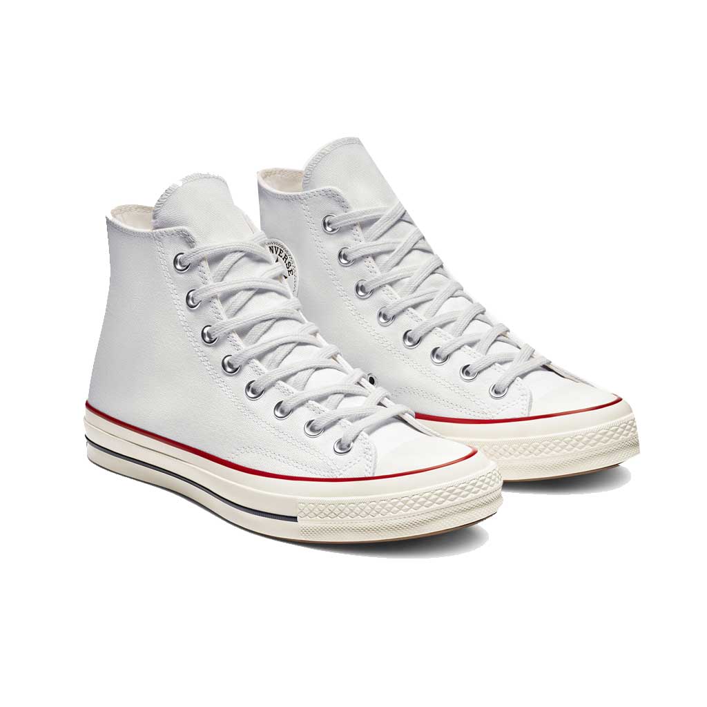 Converse Chuck 70 High Top Sneakers - Classic White Canvas Shoes for Men & Women | Casual Wear, Street Style & Everyday Fashion