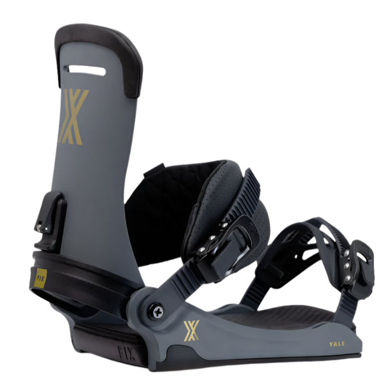 2024 Fix Yale Snowboard Bindings - High-Performance Snowboard Bindings for All-Mountain & Freestyle Riding - Perfect for Powder, Park & Backcountry Adventures