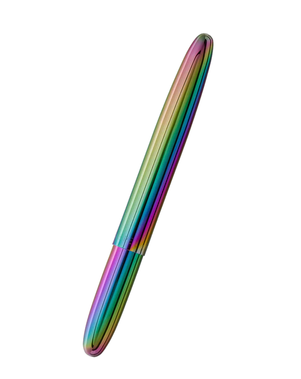 Supernova Rainbow Titanium Nitride Bullet Space Pen - Durable EDC Writing Tool for Office, Travel & Outdoor Adventures