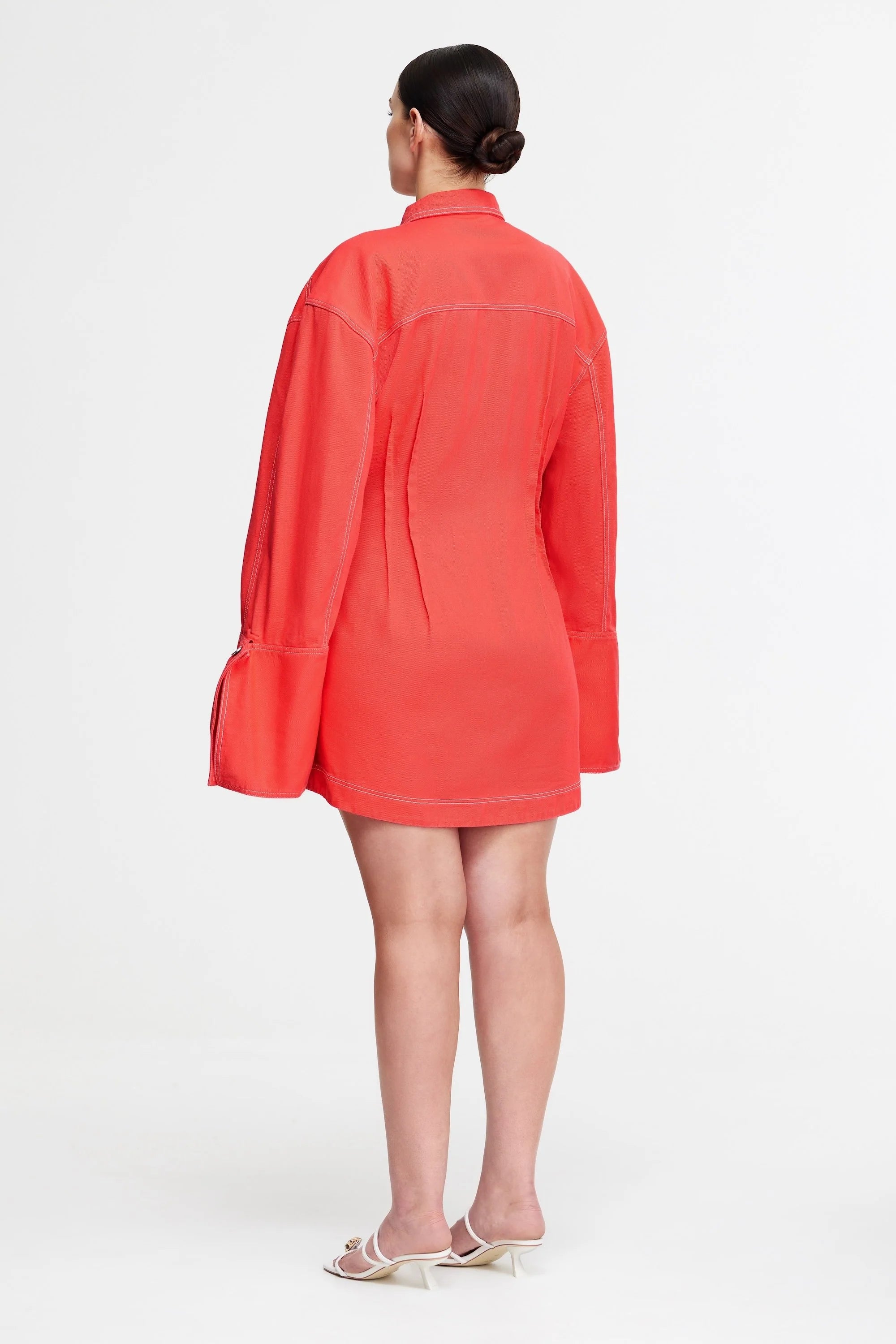 DALES Women's Mini Dress - Sexy Bodycon Party Dress with Short Sleeves & V-Neck - Perfect for Night Out, Club, Date Night & Casual Wear