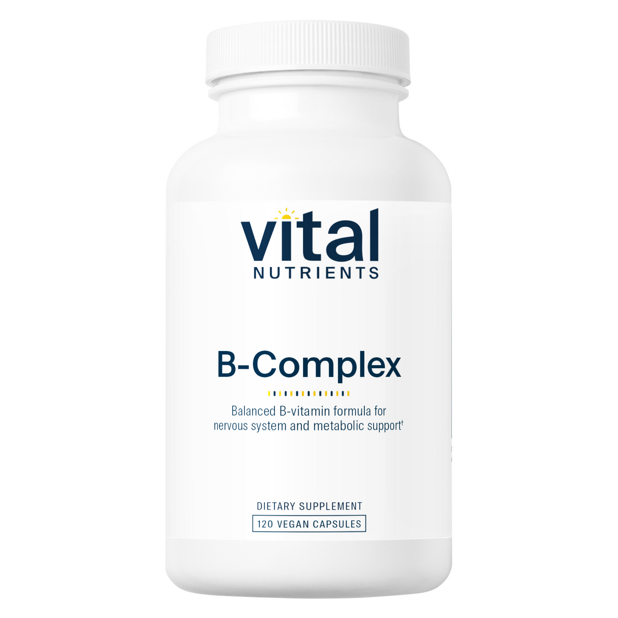 Vital Nutrients B Complex Supplement - Essential B Vitamins for Energy, Metabolism & Stress Support - Boost Your Daily Wellness & Immune Health - Perfect for Busy Professionals & Active Lifestyles