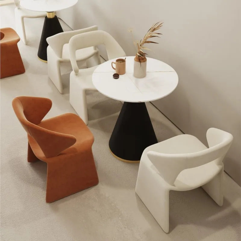 Luxury Velvet Dining Chair - Modern Upholstered Accent Chair for Dining Room, Living Room, and Home Office - Elegant Comfort & Stylish Design for Entertaining Guests