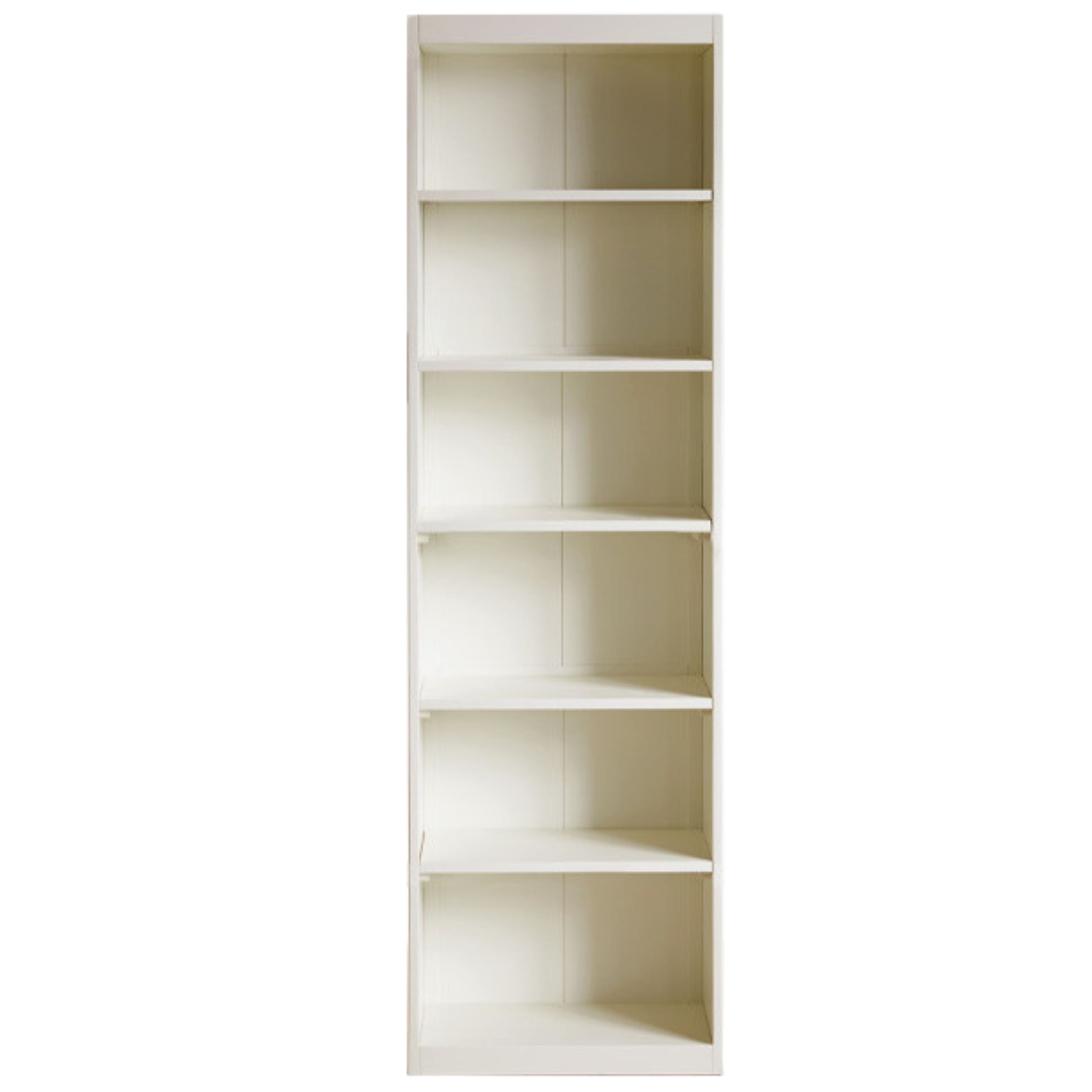 23.6x11.8x78.7 inch / 60x30x200сm / white color / open bookcase