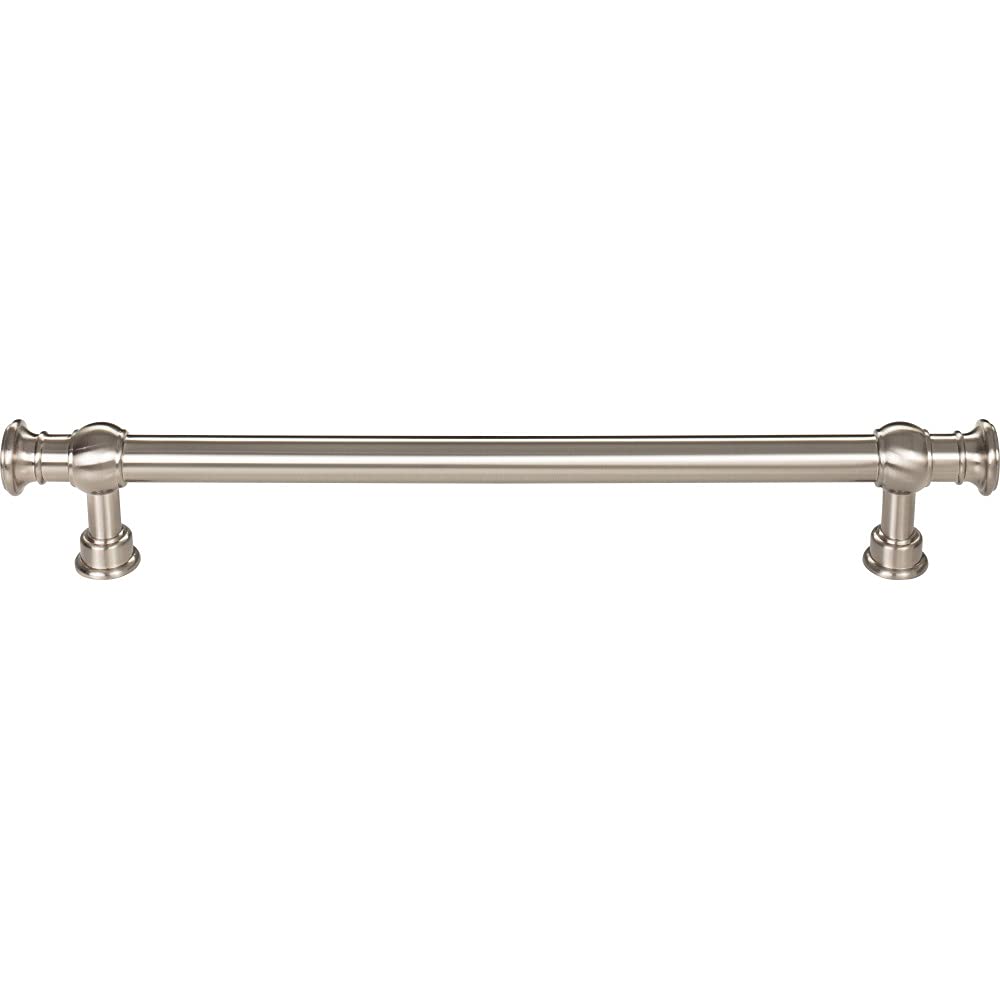 18 Inch Brushed Satin Nickel Ormonde Appliance Pull by Top Knobs - Premium Cabinet Handle for Kitchen, Bathroom & Furniture (Center-to-Center Mounting)
