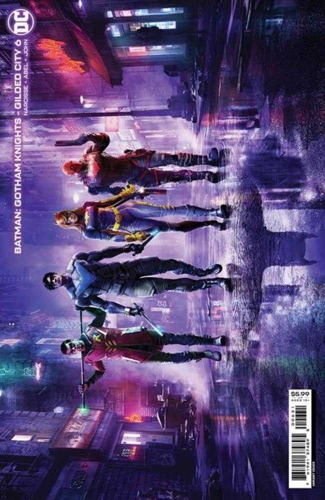 Batman Gotham Knights Gilded City #6 (Of 6) Cover C Video Game Trading Card - Premium Stock Variant Collectible for Gaming Enthusiasts & DC Comics Fans