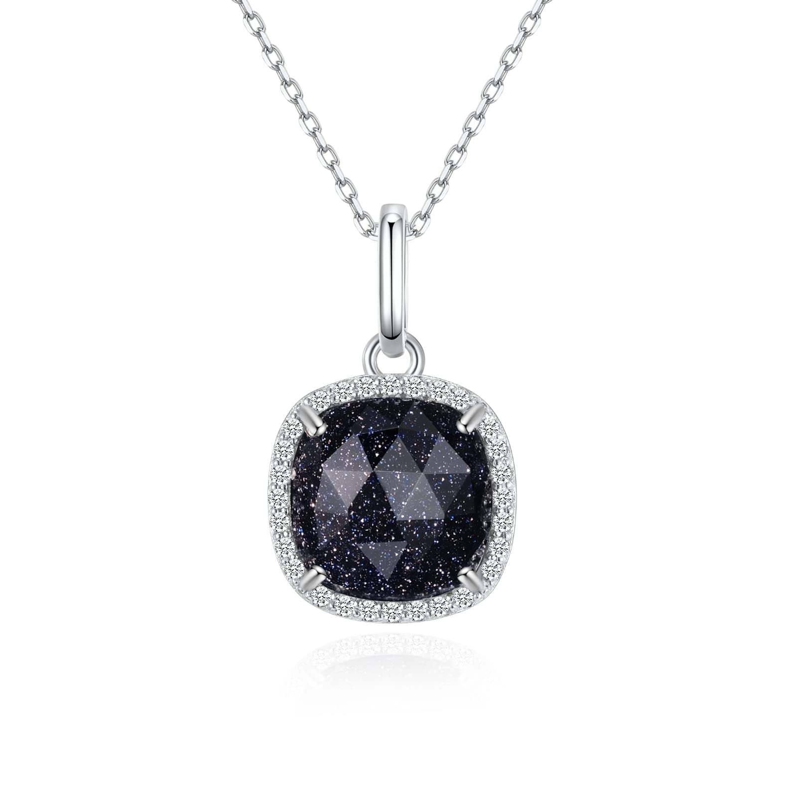Elegant Square Pendant Necklace for Women - Minimalist Jewelry Gift for Valentine's Day, Mother's Day & Birthdays | Perfect for Date Nights, Office Wear & Special Occasions