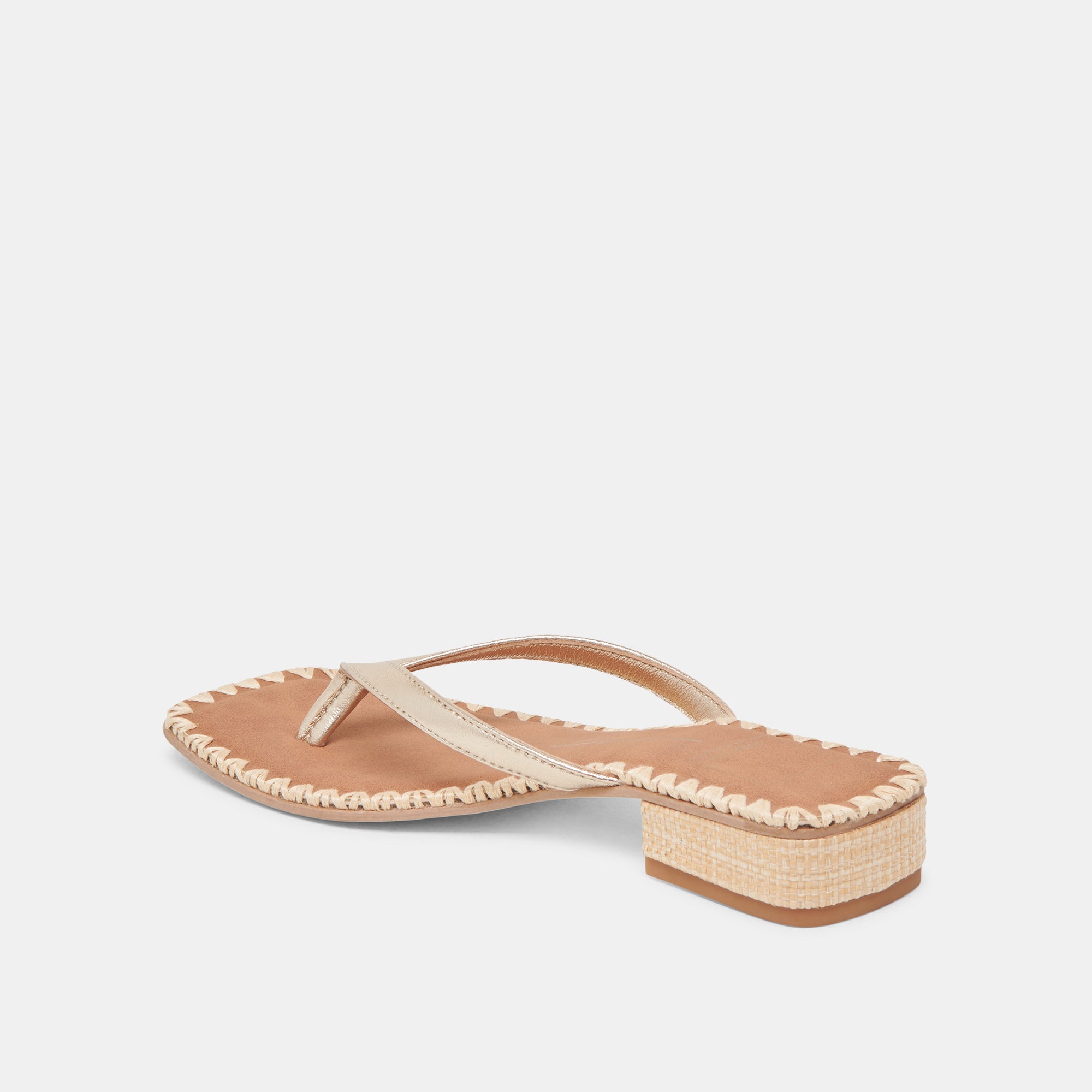 Barty Women's Gold Metallic Leather Sandals - Comfortable & Stylish for Summer, Beach, and Casual Outings