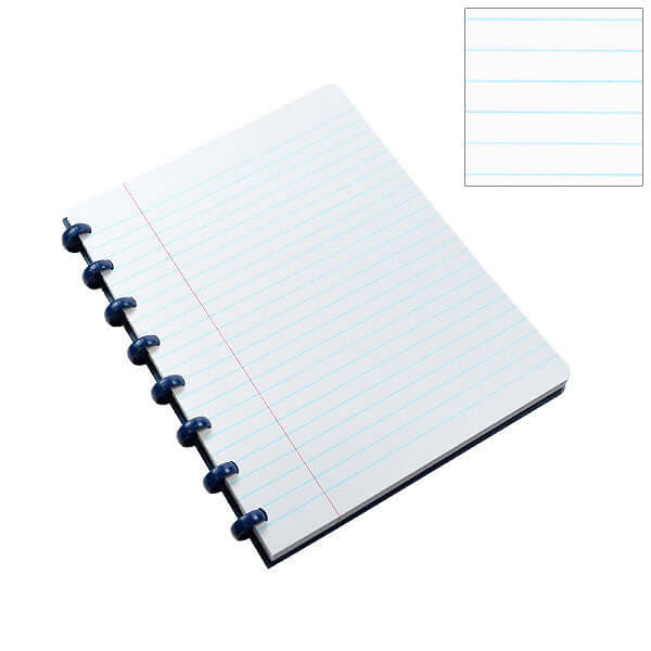 Atoma Classic Colours Polypropylene Cover Disc Bound Refillable Notebook 195 x 210mm - Perfect for Office, School & Creative Journaling