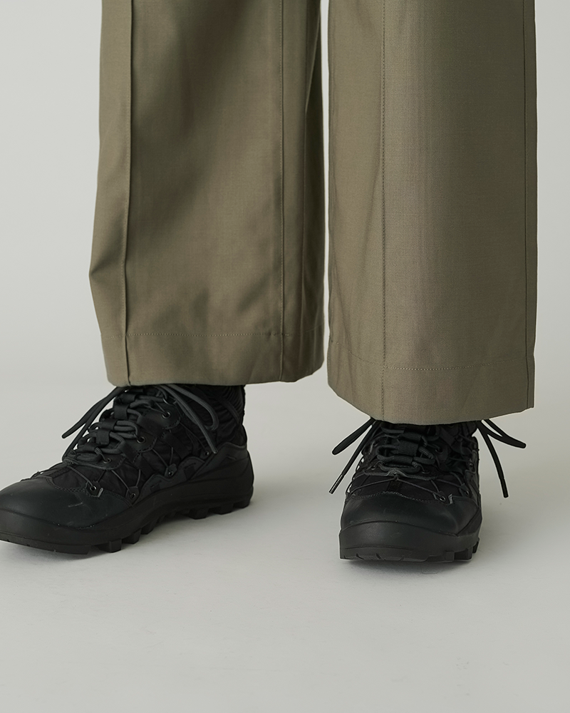 Hybrid Wool Wide Pants for Women - Comfortable High Waisted Trousers with Pockets - Perfect for Office, Travel & Casual Wear