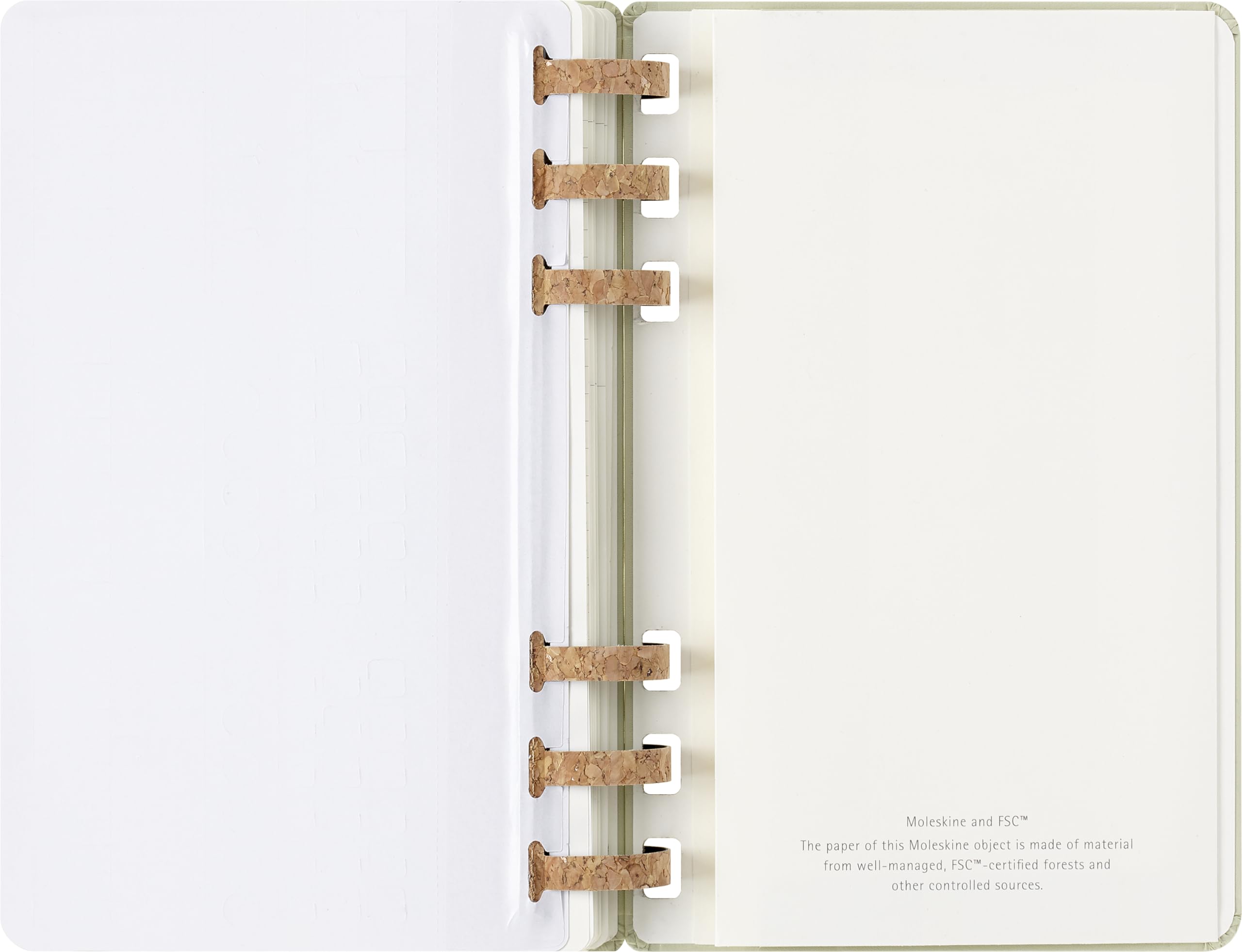 Moleskine 2024-2025 Academic Planner - 12 Month Spiral Notebook with Hard Cover, 5