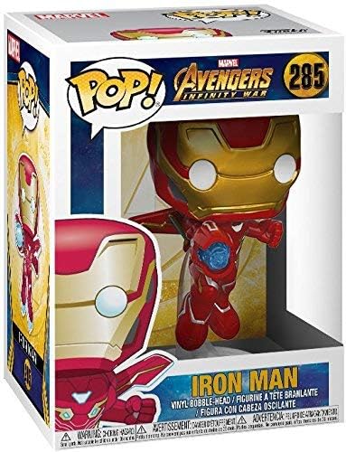 Funko Pop! Marvel Avengers Infinity War Iron Man Vinyl Collectible Figure - Perfect for Marvel Fans, Display & Gift Giving