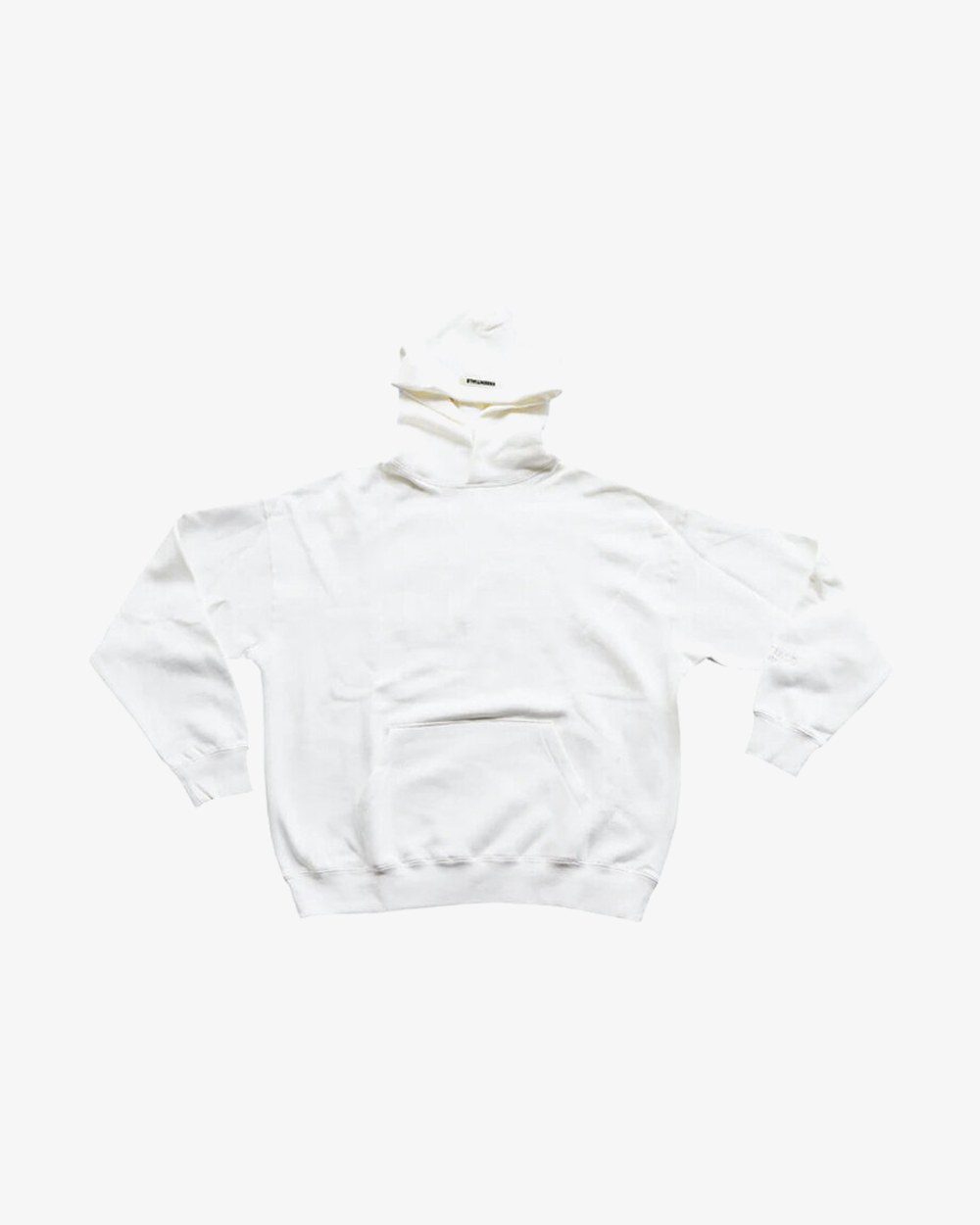 FOG ESSENTIALS Reflective Logo White Hoodie - Los Angeles Exclusive Streetwear for Men & Women | Perfect for Casual Wear, Gym, and Urban Fashion