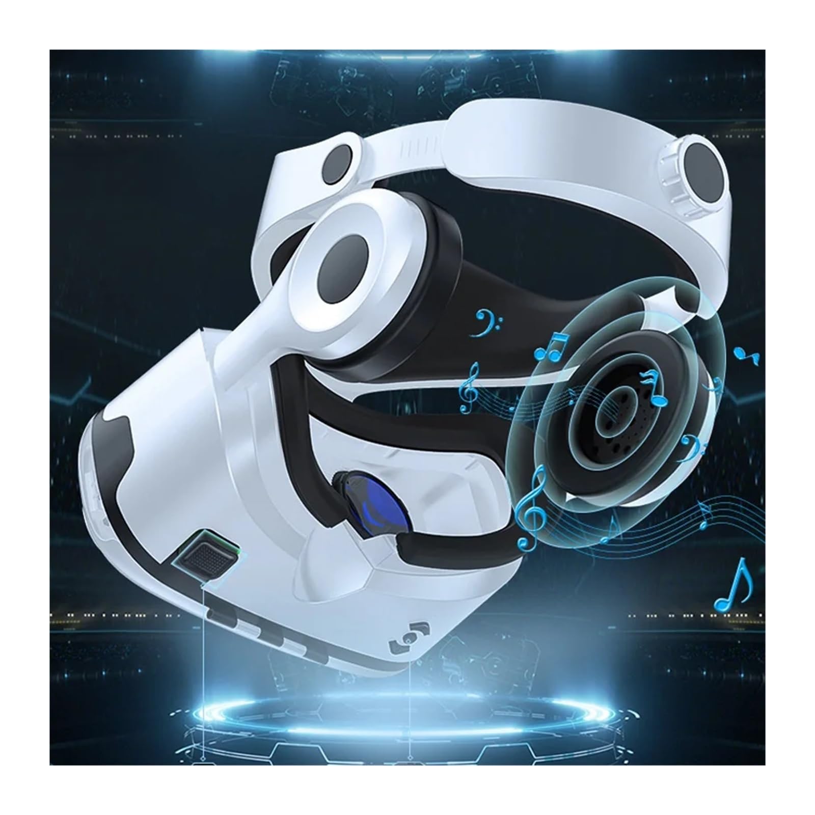 VR Glasses All-in-One Headset | 3D HD Virtual Reality Gaming Glasses | Compatible with iPhone & Android | Perfect for Gaming, Movies & Virtual Travel