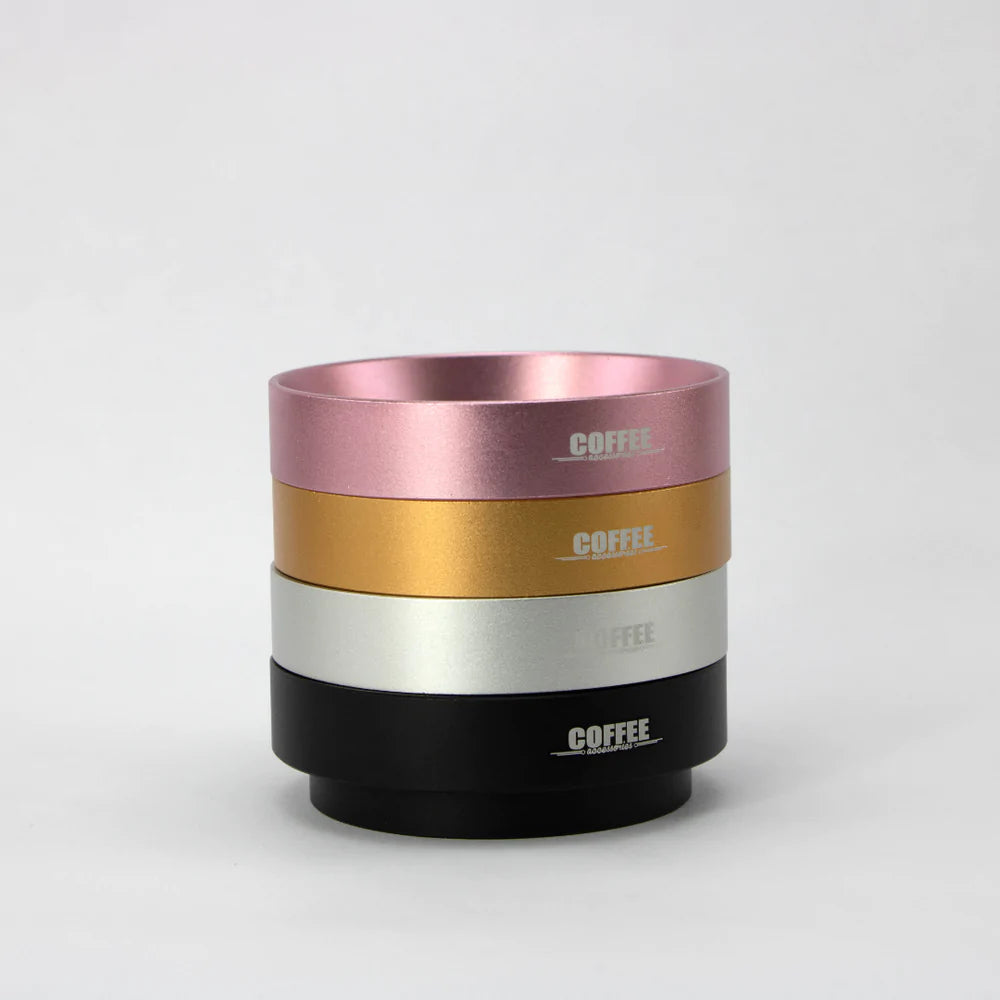 58mm Stainless Steel Dosing Ring for Espresso Machines - Perfect for Coffee Shops & Home Baristas (Portafilter Accessory)