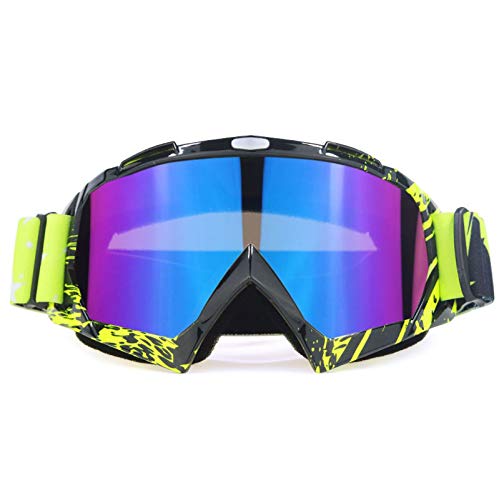Yellow Black Frame Color Lens