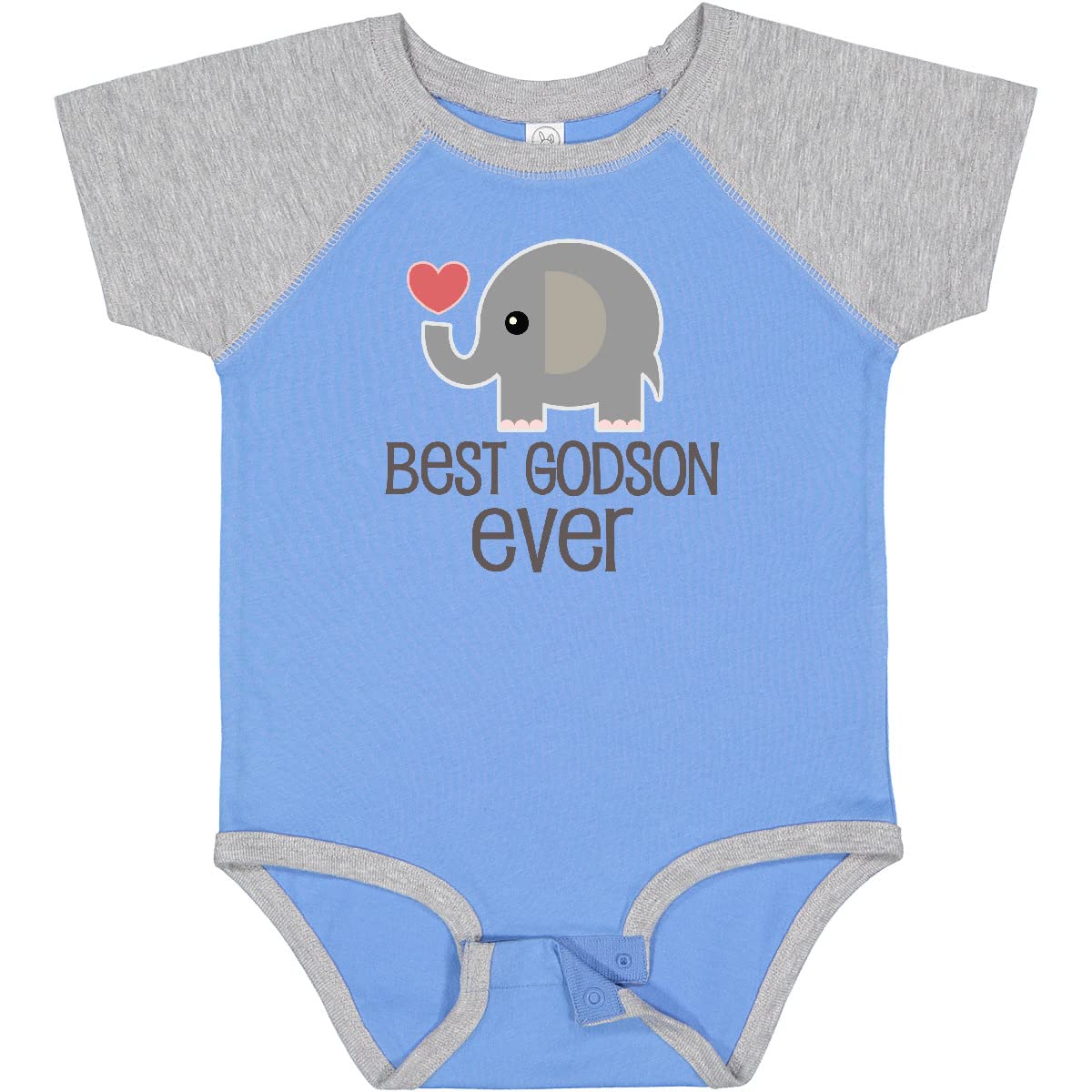 Inktastic Best Godson Baby Boy Bodysuit - Soft & Comfortable Outfit for Newborns, Infants - Perfect for Family Photos, Baby Showers & Special Occasions
