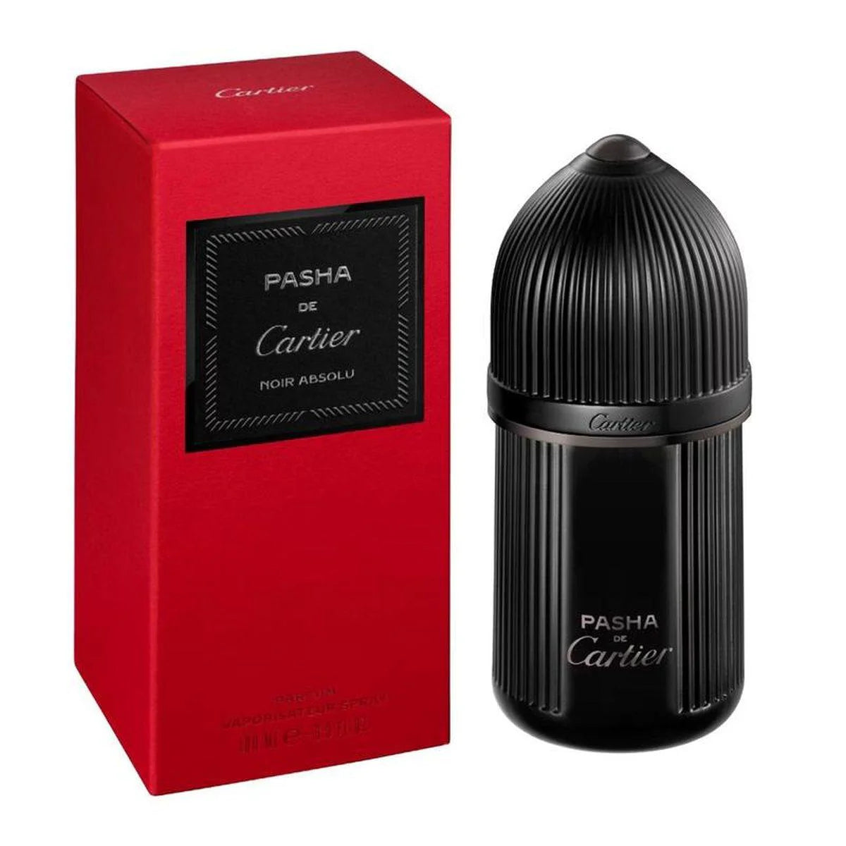 Cartier Pasha De Cartier Noir Absolu Eau de Parfum Spray for Men - Luxury Black Fragrance for Evening Wear & Special Occasions