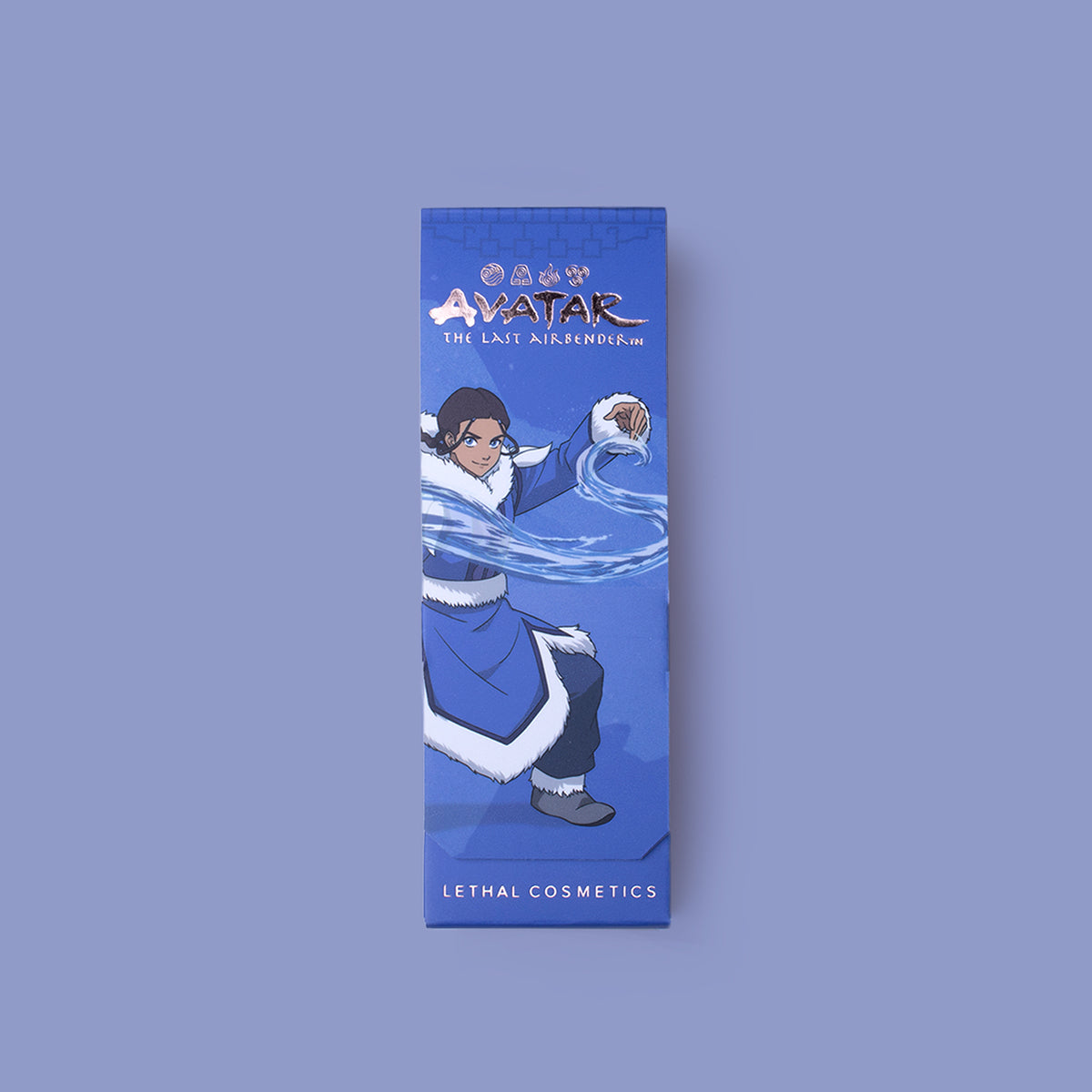 Avatar The Last Airbender Katara Cosplay Eyeliner Set - Water Tribe Inspired Makeup Kit for Anime Conventions & Halloween Costumes