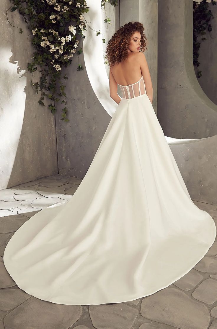 Mikaella 2409 Elegant Formal Evening Gown for Women - Perfect for Prom, Wedding, and Black Tie Events
