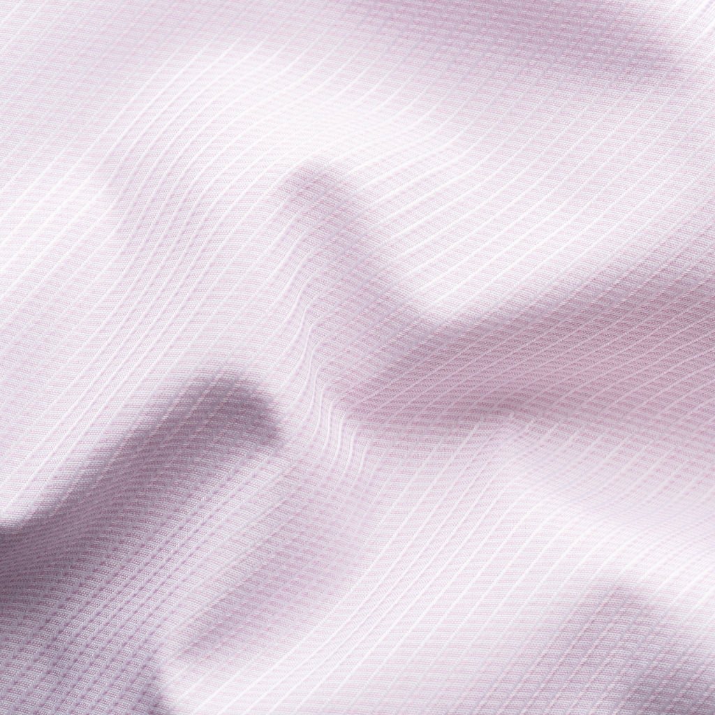 ETON Men's Semi-Solid Dobby Dress Shirt - Slim Fit Single Cuff Formal Shirt in Pink | Perfect for Business Meetings & Special Occasions