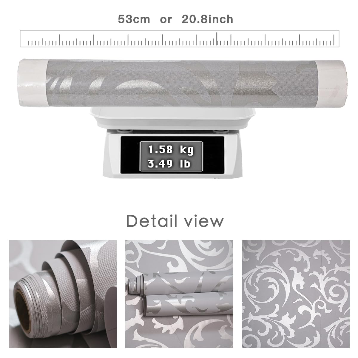 mamonhome 3D Modern Peel and Stick Wallpaper - 20.8
