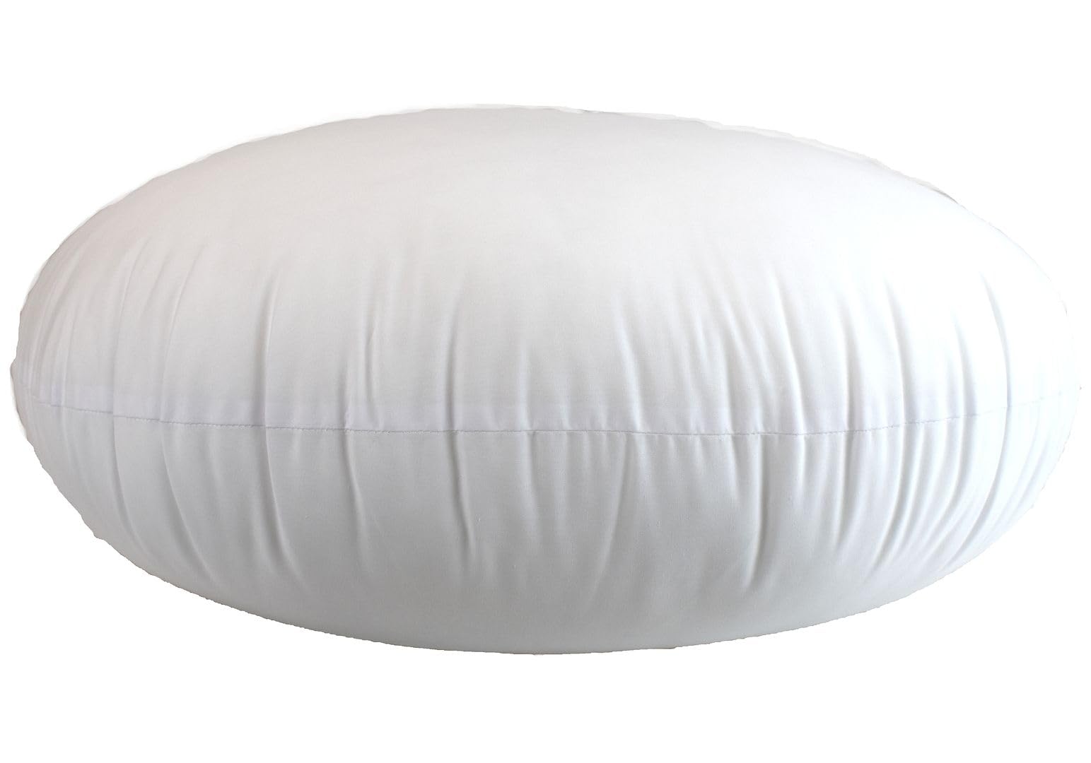 MoonRest 21 Inch Round Pillow Insert - Hypoallergenic Polyester Filling with 100% Cotton Blend Cover - Perfect for Sofa, Bed, Cushion & Home Decor | Great for Living Room, Bedroom & Nursery Decorations