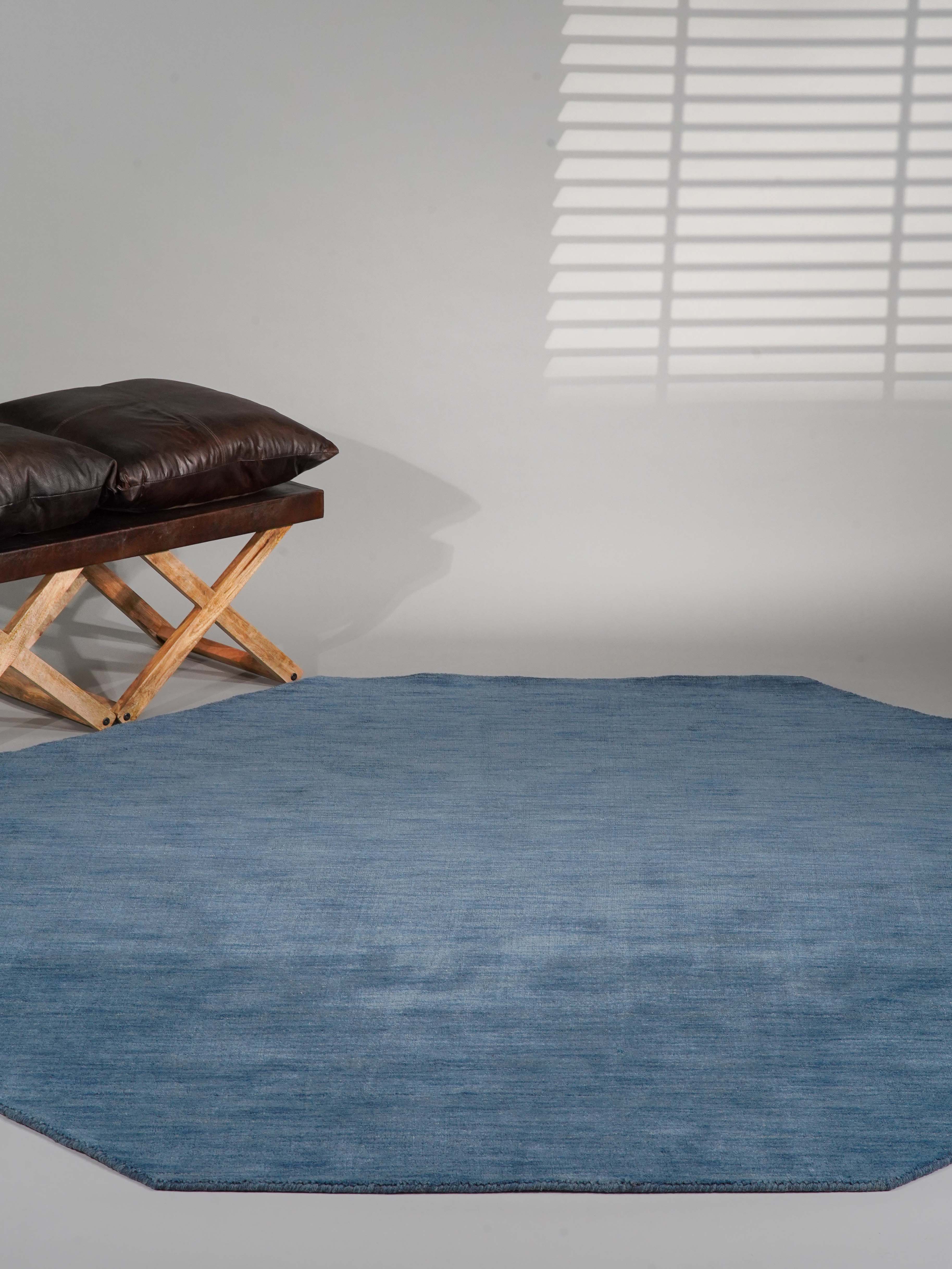 Premium Hand-Knotted Wool Rug - Soft & Luxurious for Living Room, Bedroom, or Office - Eco-Friendly & Durable Home Decor