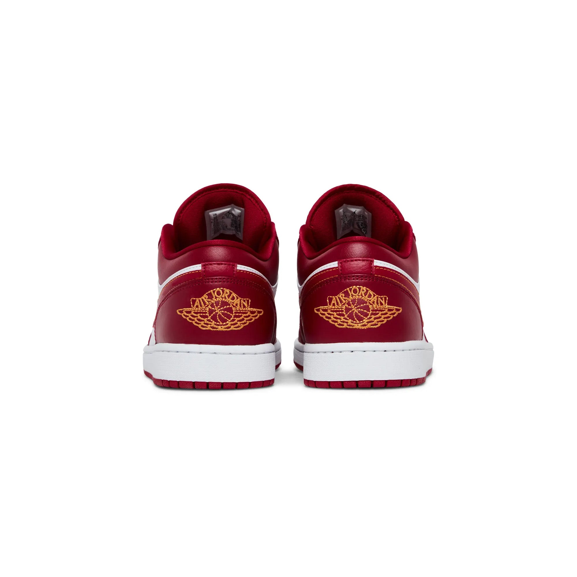 Air Jordan 1 Low 'Cardinal Red' Sneakers (2022) - Men's Basketball Shoes for Casual Wear & Street Style