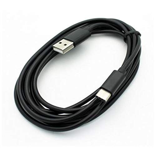 6ft USB Charger Cable for Motorola Moto Z Force Droid - Fast Turbo Charging & Data Sync Cord (Black) - Perfect for Home, Office & Travel Charging Needs
