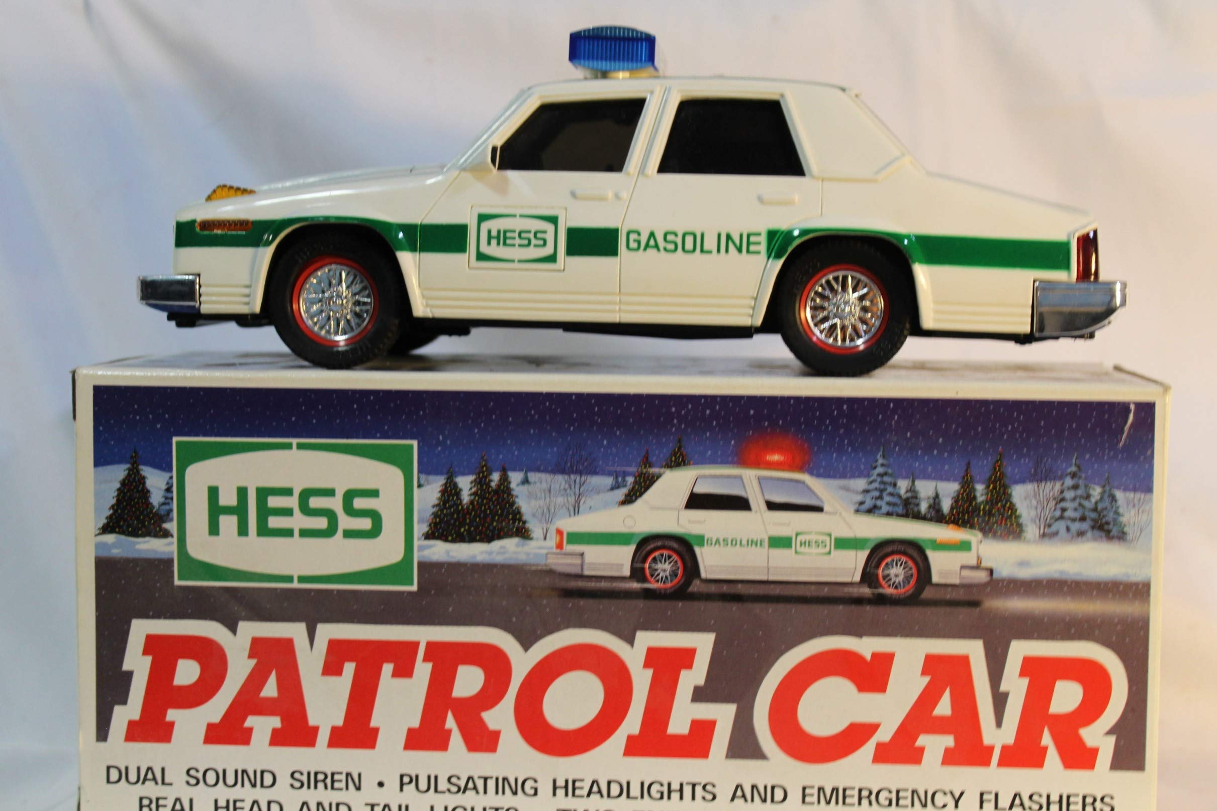 1993 Hess Patrol Car Toy - Vintage Collectible in Original Box - Perfect for Collectors, Kids Playtime & Holiday Gifts