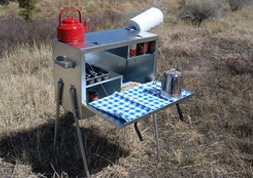 Best Camping Pantry Organizer - Portable Outdoor Food Storage for Hiking, Backpacking & RV Trips - Compact & Lightweight for Easy Travel