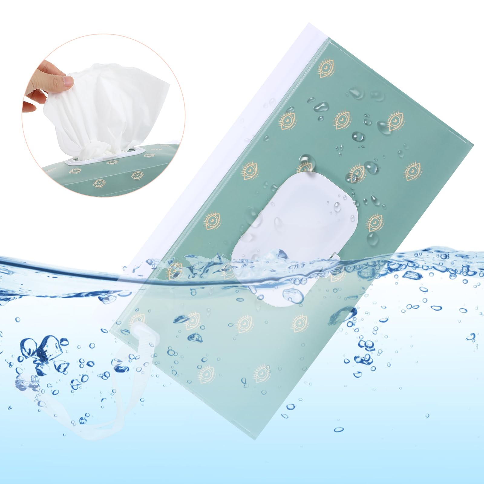 2 Pack Extra Large Wet Wipe Dispenser Bags (10