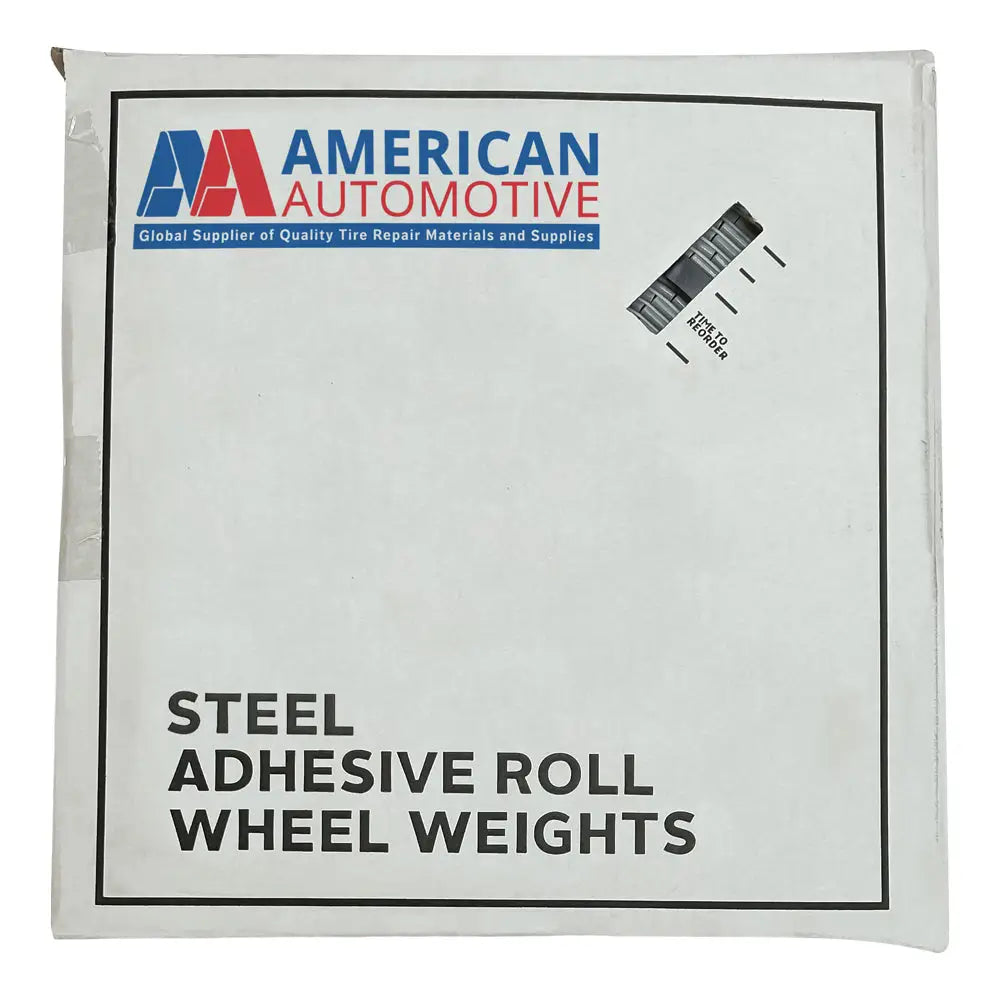 0.25 Oz Low Profile Steel Tape Wheel Weights (704-Piece Roll) - Perfect for Balancing Tires on Cars, Trucks & Motorcycles