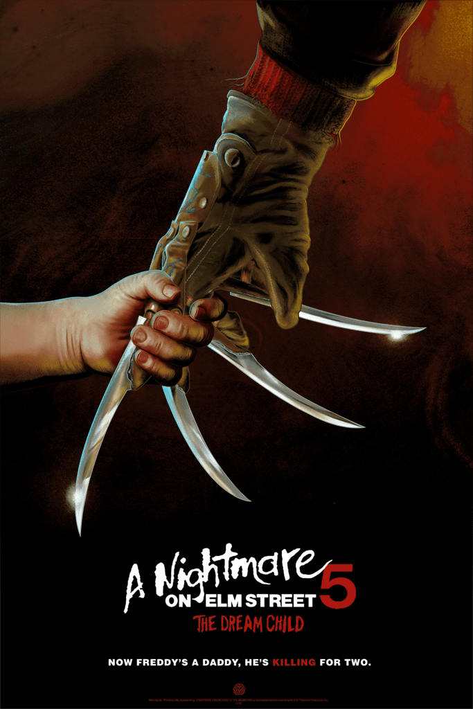 A Nightmare On Elm Street 5: The Dream Child - Horror Movie DVD | Classic Freddy Krueger Film | Perfect for Halloween Movie Nights & Horror Film Collections