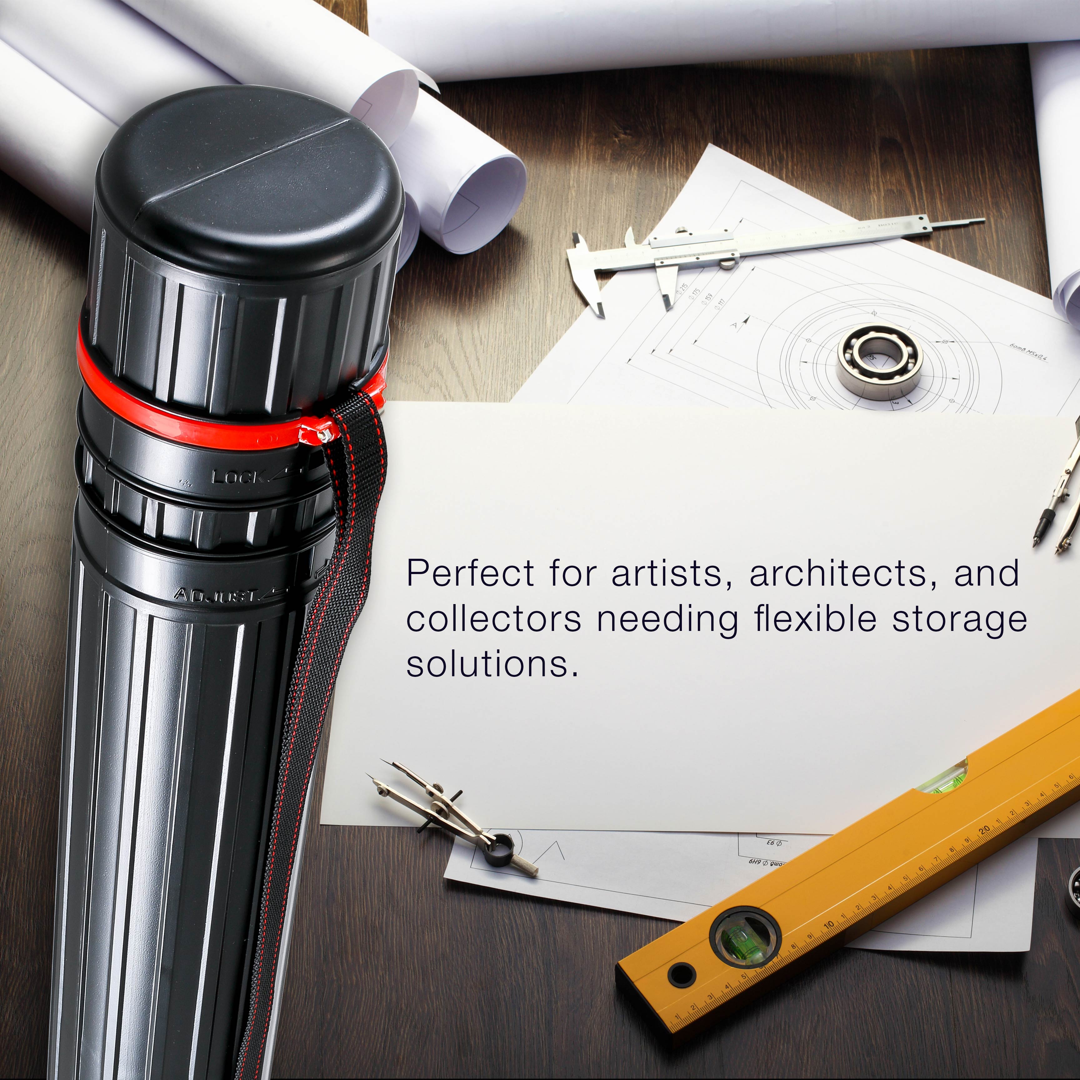 Telescoping Adjustable Poster Tube 30.25