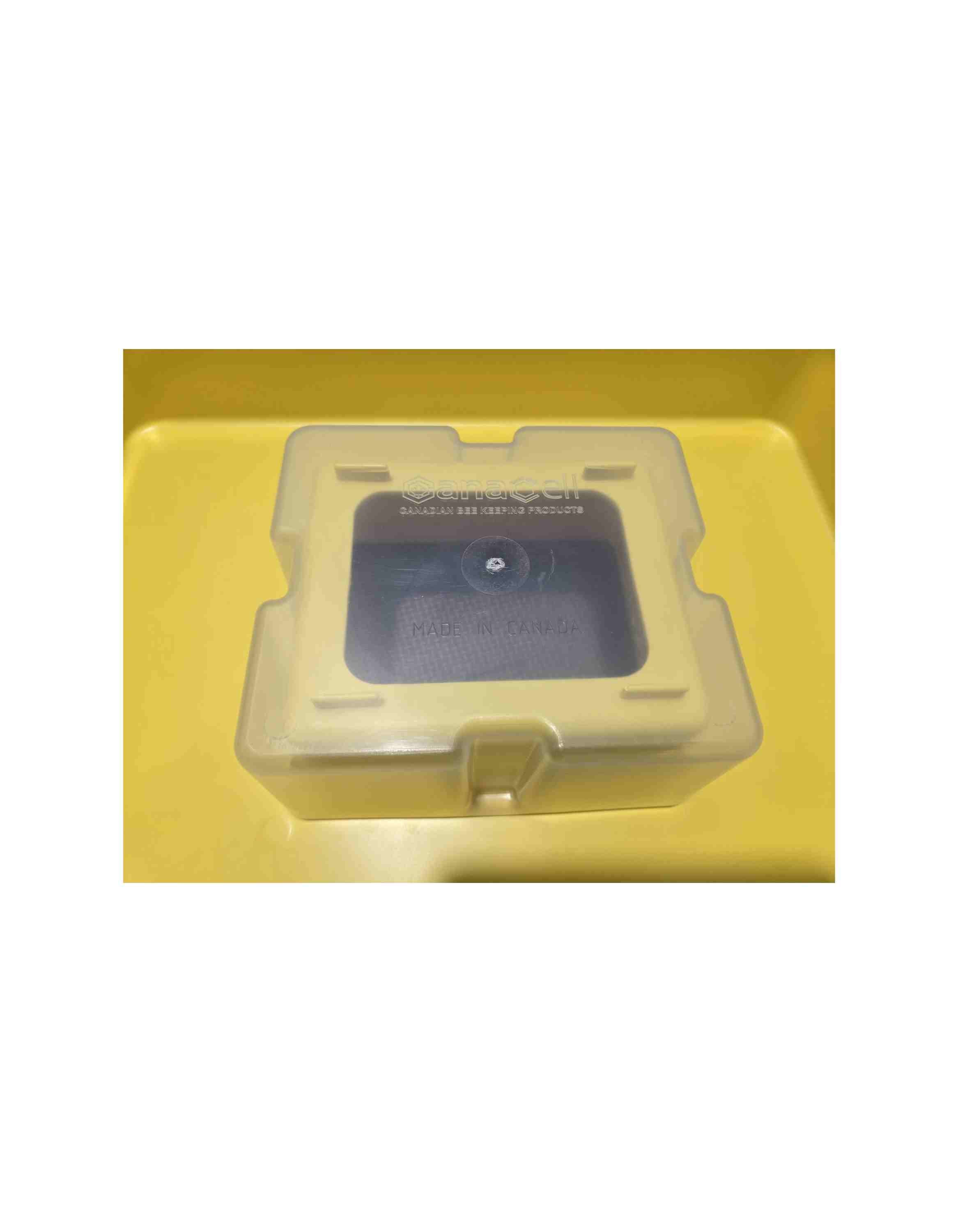 Canacell 10 Frame Plastic Beehive Top Feeder - Durable Beekeeping Supplies for Honey Production & Hive Maintenance