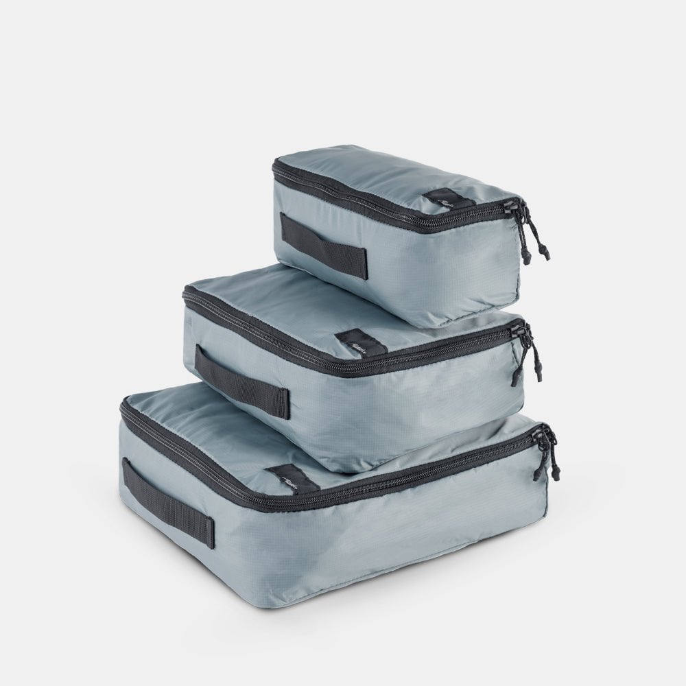 Matador Packing Cube Set - 3-Piece Lightweight Travel Organizer for Luggage & Backpack | Perfect for Business Trips, Vacations & Camping Gear Organization