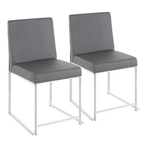 Grey Faux Leather