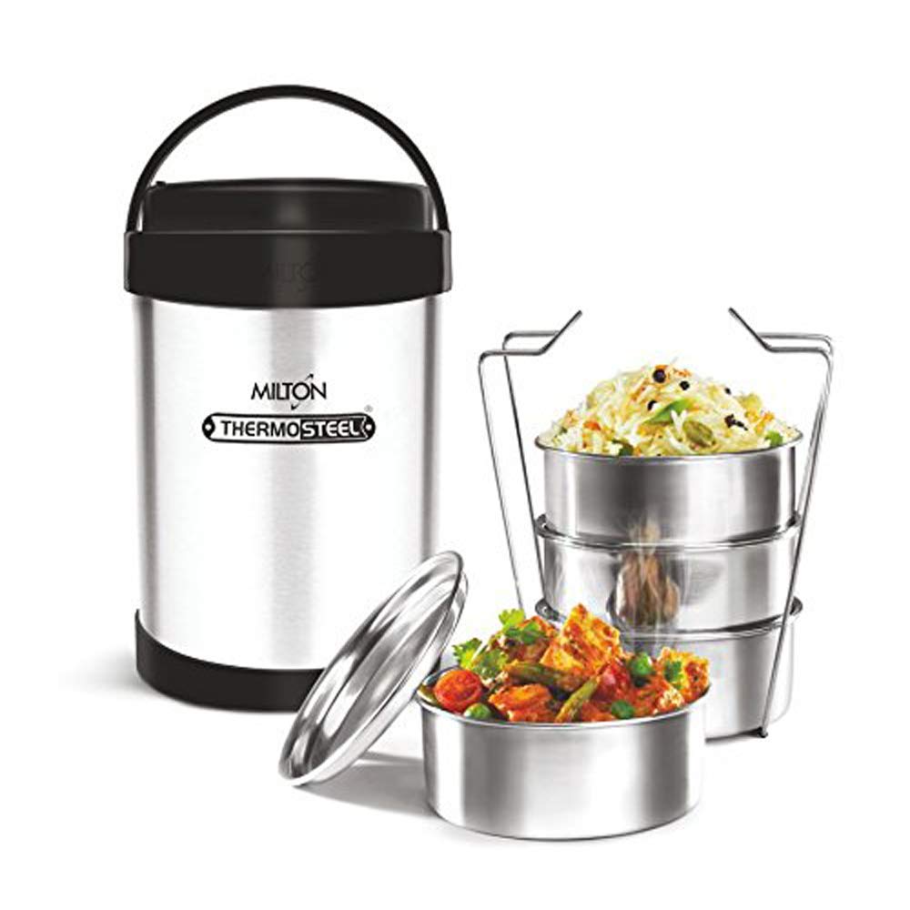 Milton Thermosteel Royal Tiffin Box - Insulated Lunch Container for Office & Travel