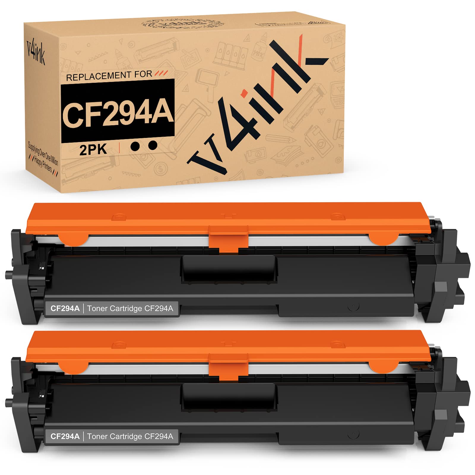 HP CF294A 94A CF294X 94X Compatible Black Toner Cartridge Replacement (2-Pack) - Works with HP Pro M118dw, M148dw, M148fdw, M149fdw Printers - High-Quality Printing for Office Documents & Home Use