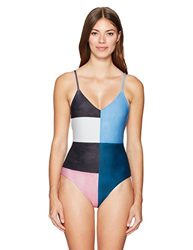 Mara Hoffman Women's Standard Celeste One Piece Swimsuit | Stylish Bathing Suit for Beach, Pool & Vacation | Flattering Swimwear for Women