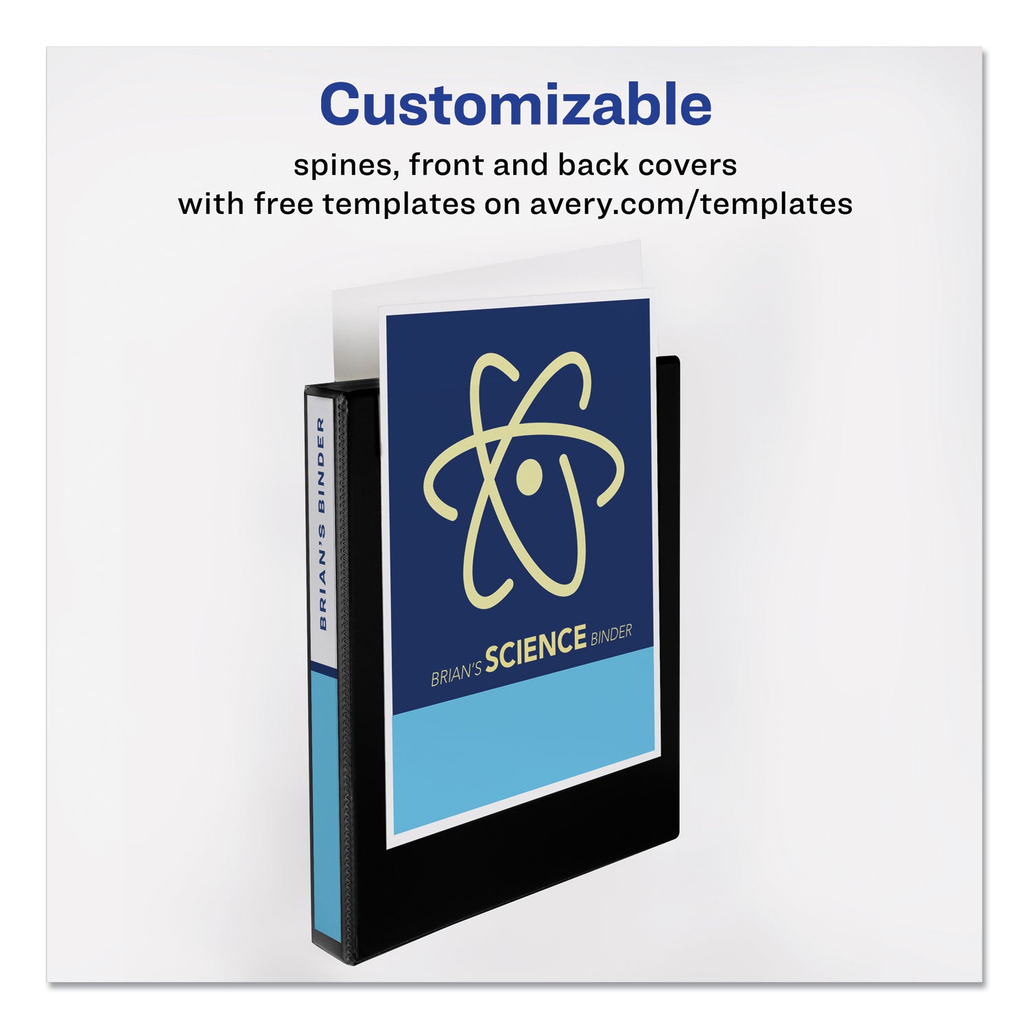 Avery® Durable 3-Ring Binder with DuraHinge & EZD Rings - 1