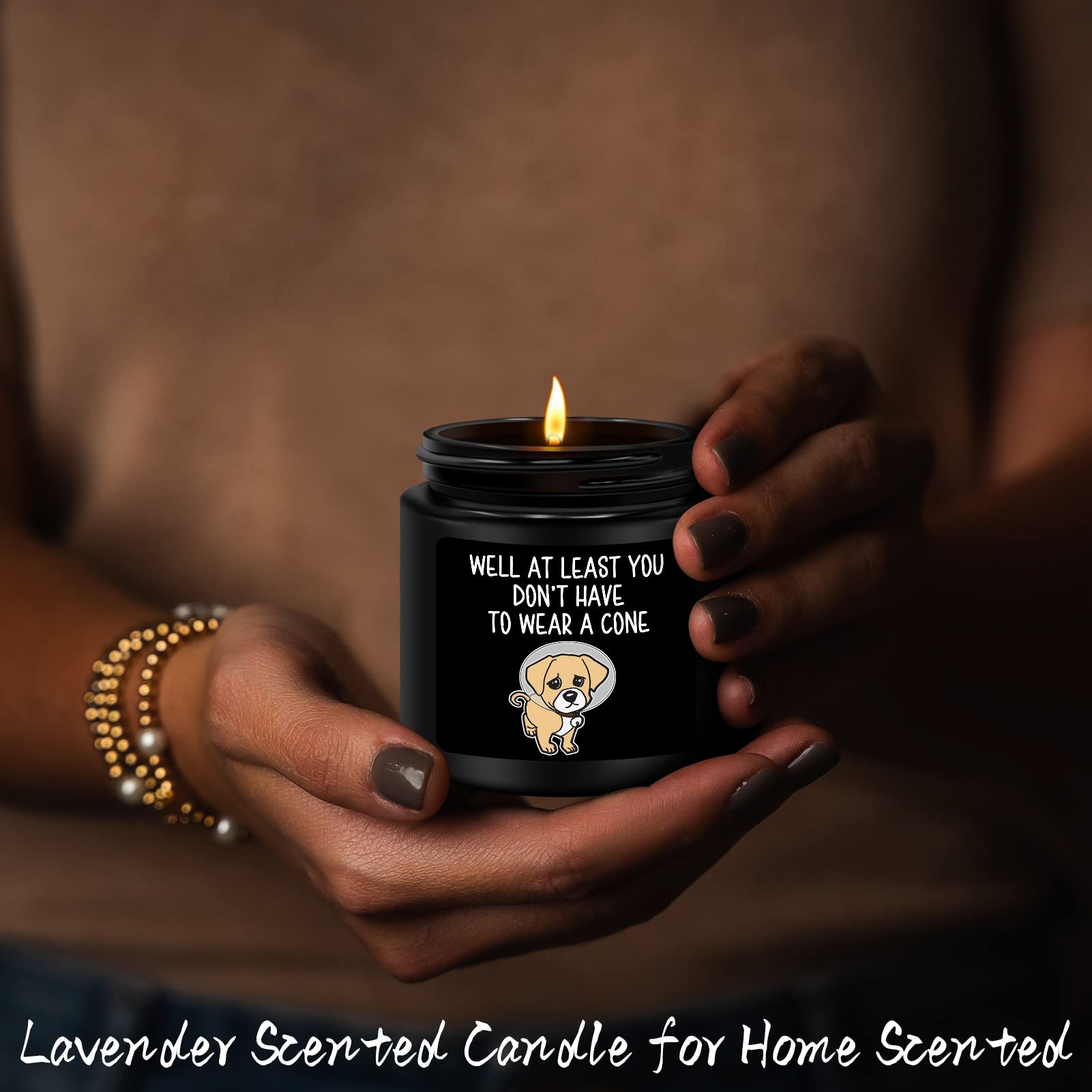 Get Well Soon Gifts for Women & Men - Thoughtful Recovery Gifts After Surgery, Chemo or Illness - Lavender Scented Candles to Cheer Up Friends & Family - Perfect for Hospital Care Packages, Home Recovery & Encouragement Gifts