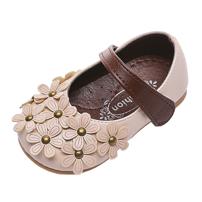 Soft-Soled Baby Toddler Shoes | Non-Slip Petal Design | Comfortable First Walkers for Infants & Crawlers | Perfect for Indoor Play, Outdoor Adventures & Special Occasions