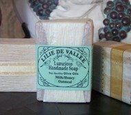 Frankincense & Myrrh Handmade Soap - 5 oz Natural Aromatherapy Soap by Lilie De Vallee for Relaxation & Skin Care