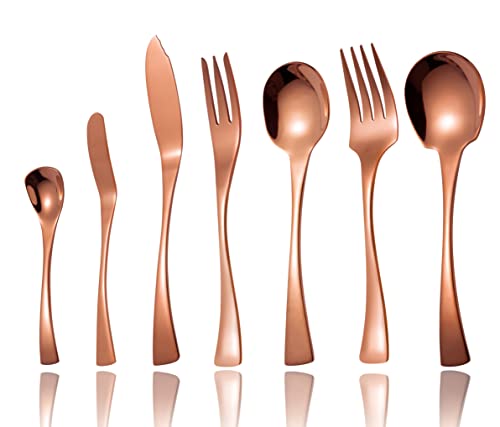 Rose Gold Serving utensils set