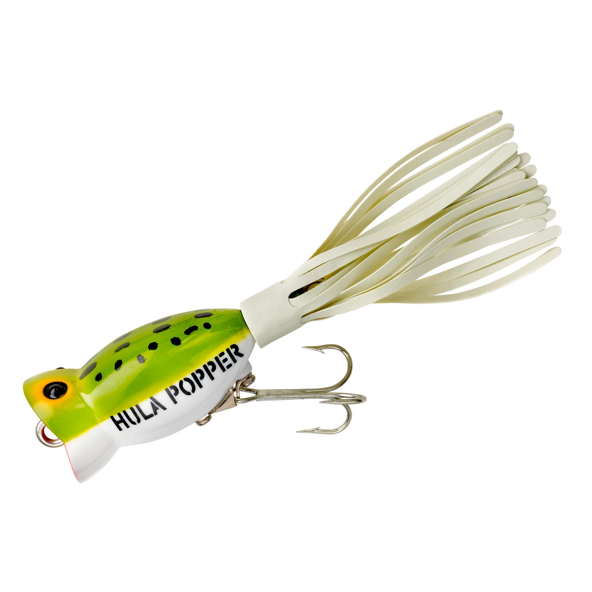 Topwater Hula Popper Bass Fishing Lure - Weedless Surface Bait for Freshwater Bass, Trout & Panfish - Perfect for Morning & Evening Fishing in Lakes & Ponds