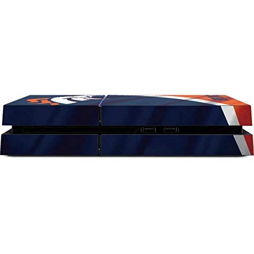 Officially Licensed NFL Denver Broncos PS4 Console Skin Decal - Custom Gaming Skin for Sony PlayStation 4 - Perfect for Game Rooms & Broncos Fan Collections