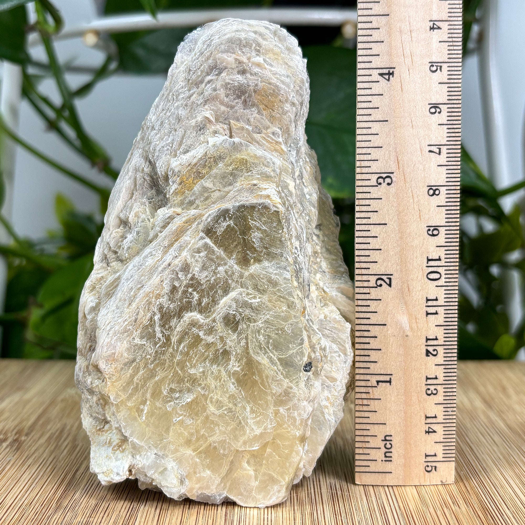 Natural Mica Crystal Gemstone - Raw Mineral Specimen for Collectors, Healing, Crafts & DIY | Shimmering Metallic Luster | Premium Quality Rock Decor | Perfect for Home Decor, Jewelry Making & Spiritual Healing (RMI702)